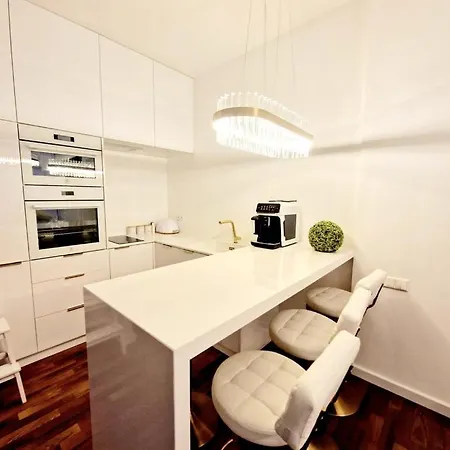 아파트 Luxury Princessa & Garage & Cable Tv Channels 바르샤바